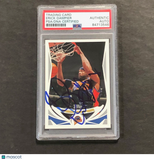 2003-04 Topps #51 ERICK DAMPIER Signed Card PSA Slabbed Warriors