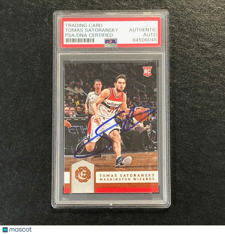2016-17 Panini Excalibur #178 Tomas Satoransky Signed Card AUTO PSA Slabbed RC W