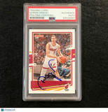 2020-21 Panini Donruss #81 Goran Dragic Signed Card AUTO PSA/DNA Slabbed Heat