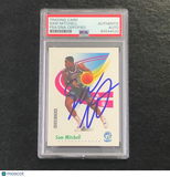 1991-92 SkyBox Basketball #171 Sam Mitchell Signed Card AUTO PSA/DNA Slabbed Tim