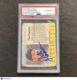 1962 Topps Baseball #67 TITO FRANCONA Signed Card PSA Slabbed Auto 10 Orioles