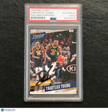 2017-18 Panini Prestige #94 Thaddeus Young Signed Card AUTO PSA Slabbed Pacers