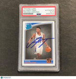 2018-19 Donruss Rated Rookie #175 Allonzo Trier Signed Card AUTO PSA Slabbed RC