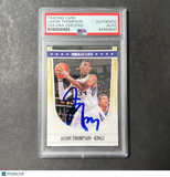 2012 Panini America #211 Jason Thompson Signed Card AUTO PSA Slabbed Kings