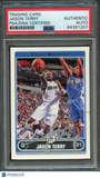 2006 Topps #11 Jason Terry Signed Card AUTO PSA Slabbed Mavericks