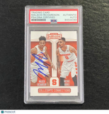 2016-17 Contenders Collegiate Connections #20 Malachi Richardson Signed Card AUT