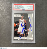 2010-11 Panini Prestige #118 Andray Blatche Signed Card AUTO PSA Slabbed Wizards