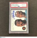 1994-95 Skybox Changing Faces #294 Hersey Hawkins Signed Card AUTO 10 PSA Slabbe