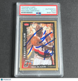 2008-09 Fleer #164 Travis Outlaw Signed Card AUTO PSA Slabbed Portland Trail Bla