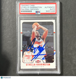 2006-07 NBA Fleer #24 Othella Harrington Signed Card AUTO PSA Slabbed Bobcats