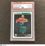 2014-15 NBA Hoops #275 James Young Signed Card AUTO PSA/DNA Slabbed RC Celtics