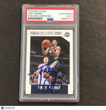 2015-16 NBA HOOPS #150 Trey Burke  Signed Card Auto PSA Slabbed Jazz