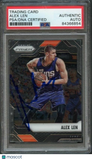 2016-17 Panini Prizm #250 Alex Len Signed Card AUTO PSA Slabbed Suns