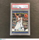 2012-13 Panini NBA Hoops #54 O.J. Mayo Signed Card AUTO PSA Slabbed Mavericks