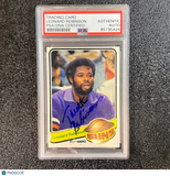 1969 TOPPS #95 Leornard Robinson Signed Card PSA Slabbed Auto Suns