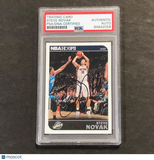 2014-15 Panini NBA Hoops #40 Steve Novak Signed Card AUTO PSA Slabbed Jazz