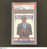 2012-13 Panini Hoops Draft Night #13 John Henson Signed Card PSA Slabbed Bucks