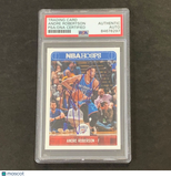 2017-18 NBA Hoops #213 Andre Roberson Signed Card AUTO PSA Slabbed Thunder