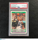 2006-07 Topps #263 David Noel Signed Card AUTO PSA/DNA Slabbed RC Rookie