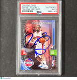 2009 Panini Rodney Stuckey Signed Card AUTO PSA Slabbed Pistons