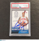2014-15 Panini Prestige #104 Caron Butler Signed Card AUTO PSA Slabbed Pistons