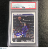 2014-15 NBA Hoops #216 Ben McLemore Signed Card AUTO PSA Slabbed Kings