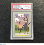 2006-07 Topps Turkey Red #30 Al Harrington  Signed Card Auto PSA Slabbed Pacers