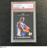 2007-08 Topps #124 Al Thornton Signed Card AUTO PSA Slabbed RC Clippers