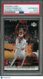2004-05 Upper Deck R-Class #12 Tyson Chandler Signed Card AUTO PSA Slabbed