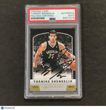 2012-13 Panini Basketball #293 Tornike Shengelia Signed Card PSA Slabbed Nets