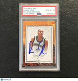 2007-08 Upper Deck Artifacts #55 Randy Foye Signed Card AUTO 10 PSA Slabbed Timb