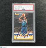 2009-10 Panini Basketball #212 Corey Brewer Signed Card AUTO PSA Slabbed Timberw