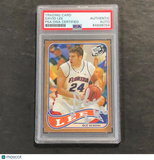 2005 PressPass #12/25 David Lee Signed Card AUTO PSA Slabbed