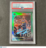 2019-20 NBA Hoops Premium Stock #48 Will Barton Signed Card AUTO PSA Slabbed Nug