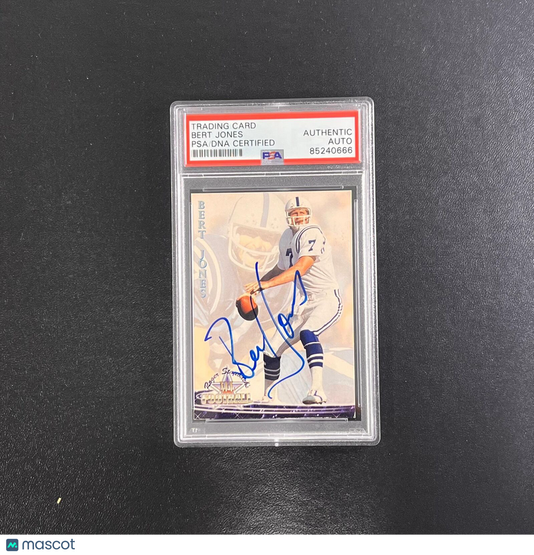 1994 Ted Williams #5 Bert Jones Signed Card AUTO PSA Slabbed Colts