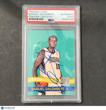2010 Panini 2010-11 Donruss #225 Samuel Dalembert Signed Card Auto PSA Kings