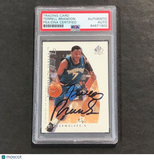 1999-00 SP Authentic #48 Terrell Brandon Signed Card AUTO PSA/DNA Slabbed Timber