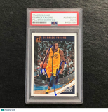 2018 Donruss Basketball #171 Derrick Favors Signed Card AUTO PSA Slabbed Jazz