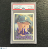 2016 Topps Heritage #273 Clint Hurdle Signed Card PSA Slabbed Auto Pirates