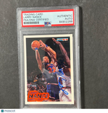 1993-94 Fleer #38 Larry Nance Signed Card AUTO PSA Slabbed Cavaliers