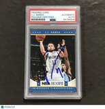 2012-13 NBA Hoops #122 JJ Barea Signed Card AUTO PSA/DNA Slabbed Timberwolves