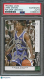 2004 SAGE Hit #21 Chris Duhon Signed Card AUTO PSA Slabbed