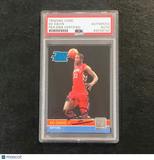 2010-11 DONRUSS RATED ROOKIE #240 ED DAVIS Signed Card AUTO PSA Slabbed RC Rapto