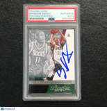 2014-15 Panini Prestige #56 Brandon Knight Signed Card AUTO PSA Slabbed Bucks