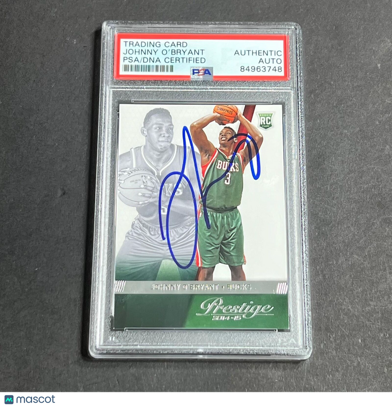 2014-15 Panini Prestige #191 Johnny O'Bryant Signed Card AUTO PSA/DNA Slabbed RC