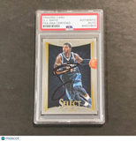 2012-13 Panini Select #28 O.J. Mayo Signed Card Auto PSA Slabbed Mavericks