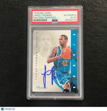 2012-13 Panini Prestige #186 Lance Thomas Signed Card AUTO PSA Slabbed RC Hornet