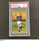 2005 Topps Turkey Red #108 Eric Hinske Signed Card PSA/DNA Slabbed AUTO 10 Bluej
