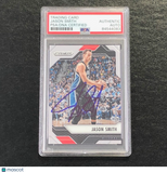 2016-17 Panini Prizm #300 Jason Smith Signed Card Auto PSA Slabbed Wizards