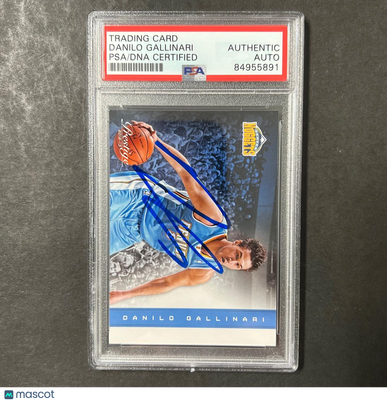 2012-13 Panini Prestige #48 Danilo Gallinari Signed AUTO PSA Slabbed Nuggets